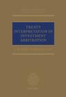 Treaty Interpretation in Investment Arbitration - eBook