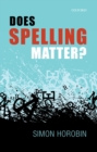 Does Spelling Matter? - eBook