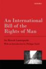 An International Bill of the Rights of Man - eBook