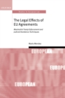The Legal Effects of EU Agreements - eBook