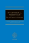 International Arbitration: Law and Practice in Switzerland - eBook