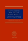 Copyright in the Digital Single Market : Article-by-Article Commentary to the Provisions of Directive 2019/790 - eBook