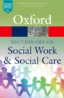 A Dictionary of Social Work and Social Care - eBook