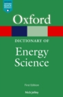 A Dictionary of Energy Science - eBook