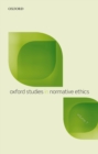 Oxford Studies in Normative Ethics, Vol 7 - eBook