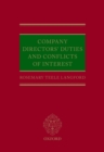 Company Directors' Duties and Conflicts of Interest - eBook