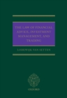 The Law of Financial Advice, Investment Management, and Trading - eBook
