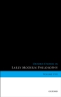 Oxford Studies in Early Modern Philosophy, Volume VIII - eBook
