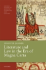 Literature and Law in the Era of Magna Carta - eBook