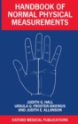 Handbook of Normal Physical Measurements - Book