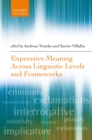 Expressive Meaning Across Linguistic Levels and Frameworks - eBook