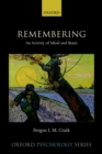 Remembering : An Activity of Mind and Brain - eBook