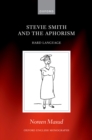 Stevie Smith and the Aphorism : Hard Language - eBook