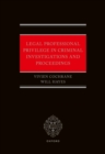 Legal Professional Privilege in Criminal Investigations and Proceedings - eBook