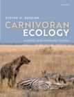Carnivoran Ecology : The Evolution and Function of Communities - eBook