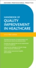 Oxford Professional Practice: Handbook of Quality Improvement in Healthcare - eBook