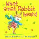What Small Rabbit Heard - Book