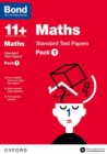 Bond 11+: Maths: Standard Test Papers: For 11+ GL assessment and Entrance Exams : Pack 1 - Book