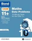 Bond 11+: CEM Maths Data 10 Minute Tests: Ready for the 2024 exam : 10-11 Years - Book