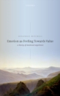 Emotion as Feeling Towards Value : A Theory of Emotional Experience - Book