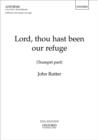 Lord, thou hast been our refuge - Book