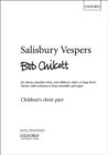 Salisbury Vespers - Book