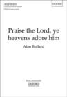 Praise the Lord, ye heavens adore him - Book