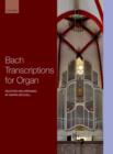 Bach Transcriptions for Organ - Book