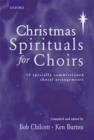 Christmas Spirituals for Choirs - Book