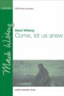 Come, let us anew - Book