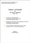 Three Anthems - Book