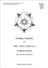 Evening Canticles from the First Service - Book