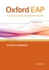 Oxford EAP: Elementary/A2: Teacher's Book, DVD and Audio CD Pack - Book