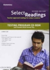 Select Readings: Elementary: Testing Program CD-ROM - Book
