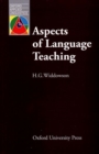 Aspects of Language Teaching - Book