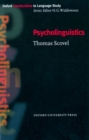 Psycholinguistics - Book
