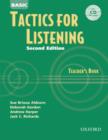 Tactics for Listening: Basic Tactics for Listening: Teacher's Book with Audio CD - Book
