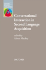 Conversational Interaction in Second Language Acquisition : A collection of empirical studies - Book