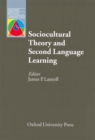 Sociocultural Theory Second Language Learning - eBook