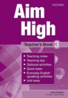 Aim High Level 3 Teacher's Book : A new secondary course which helps students become successful, independent language learners - Book