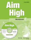 Aim High Level 1 Workbook & CD-ROM : A new secondary course which helps students become successful, independent language learners - Book