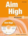 Aim High Level 4 Workbook & CD-ROM : A new secondary course which helps students become successful, independent language learners - Book