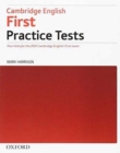 Cambridge English: First Practice Tests: Without Key : Four tests for the 2015 Cambridge English: First exam - Book