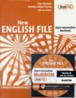 New English File: Upper-Intermediate: Workbook with key and MultiROM Pack : Six-level general English course for adults - Book