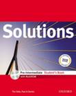 Solutions: Pre-intermediate: Student's Book with MultiROM Pack - Book