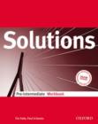 Solutions Pre-Intermediate: Workbook - Book