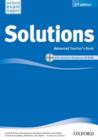 Solutions: Advanced: Teacher's Book and CD-ROM Pack - Book