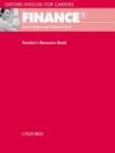 Oxford English for Careers:: Finance 1: Teachers Resource Book : A course for pre-work students who are studying for a career in the finance industry - Book