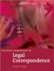 Oxford Handbook of Legal Correspondence - Book