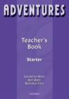 Adventures: Starter: Teacher's Book - Book